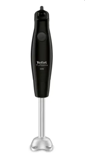 Blender vertical, Tefal HB121838 Turbomix negru, picior metalic, 350W, 2 lame, baker - 1