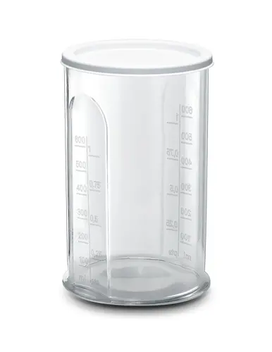 Mixer vertical, Bosch MSM64010, Blender, ErgoMixx, 450 W, cu vas transparent inclus, alb, roșu - 7