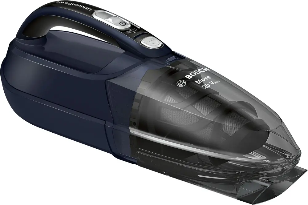 Σκούπα, Bosch BHN20L, επαναφορτιζόμενη σκούπα, Move Lithium 20Vmax, μπλε