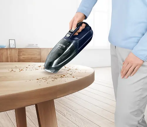 Σκούπα, Bosch BHN20L, επαναφορτιζόμενη σκούπα, Move Lithium 20Vmax, μπλε - 5