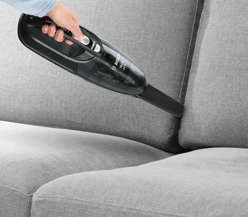 Ηλεκτρική σκούπα, Bosch BHN24L, Επαναφορτιζόμενη ηλεκτρική σκούπα, Move Lithium 24Vmax; 21.6V; χρόνος φόρτισης 5h; δοχείο σκόνης 0.3l; λειτουργία - 2