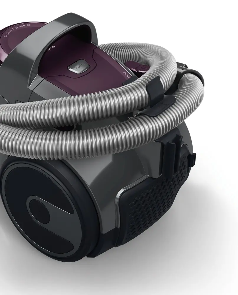 Ηλεκτρική σκούπα, Bosch BGC05AAA1, Vacuum Cleaner, 700 W, Χωρίς σακούλα, 1.5 L, 78 dB(A), Κλάση ενεργειακής απόδοσης A, μωβ/γκρι πέτρας - image 1