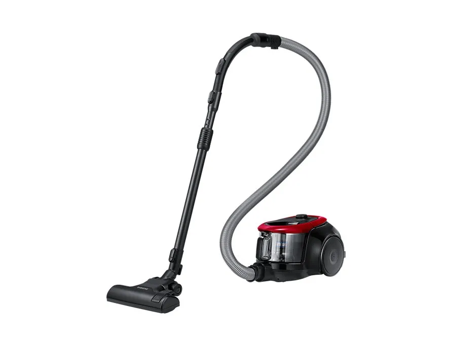 Прахосмукачка, Samsung VC07M2110SR/GE, Vacuum Cleaner with Cyclone Force and Anti-Tangle Turbine, Power 700W, Suction Power 180W, noise 80 dB, Bagless Type, Dust Capacity 1.5 l, Vitality Red - image 3
