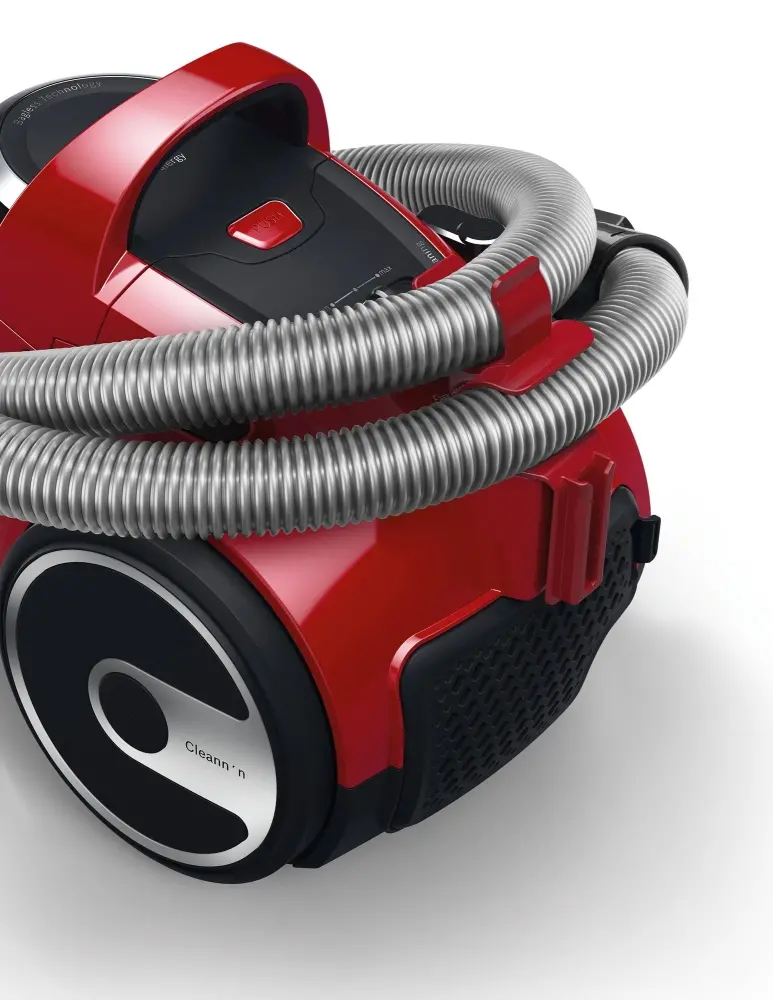 Aspirator, Bosch BGC05AAA2, Vacuum Cleaner, 700 W, Fără sac, 1.5 L, 78 dB(A), Clasa de eficiență energetică A, roșu chili/negru - image 4