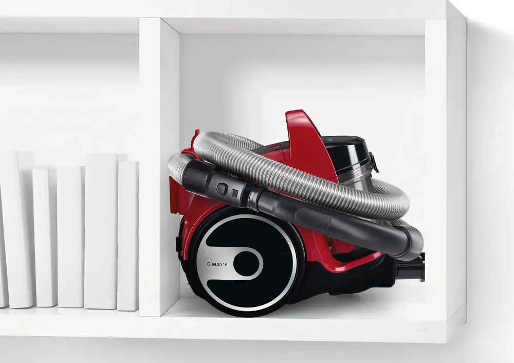 Ηλεκτρική σκούπα, Bosch BGC05AAA2, Vacuum Cleaner, 700 W, Χωρίς σακούλα, 1.5 L, 78 dB(A), Κλάση ενεργειακής απόδοσης A, κόκκινο τσίλι/μαύρο - image 5