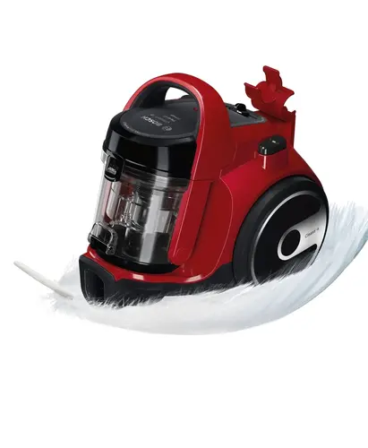 Ηλεκτρική σκούπα, Bosch BGC05AAA2, Vacuum Cleaner, 700 W, Χωρίς σακούλα, 1.5 L, 78 dB(A), Κλάση ενεργειακής απόδοσης A, κόκκινο τσίλι/μαύρο - 7