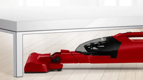 Прахосмукачка, Bosch BBHF214R, Cordless Handstick Vacuum Cleaner, 2 in 1 Readyy'y, Series 2, 14.4V, Red - image 2