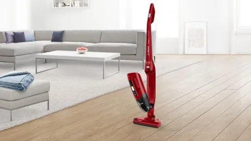 Прахосмукачка, Bosch BBHF214R, Cordless Handstick Vacuum Cleaner, 2 in 1 Readyy'y, Series 2, 14.4V, Red - image 3