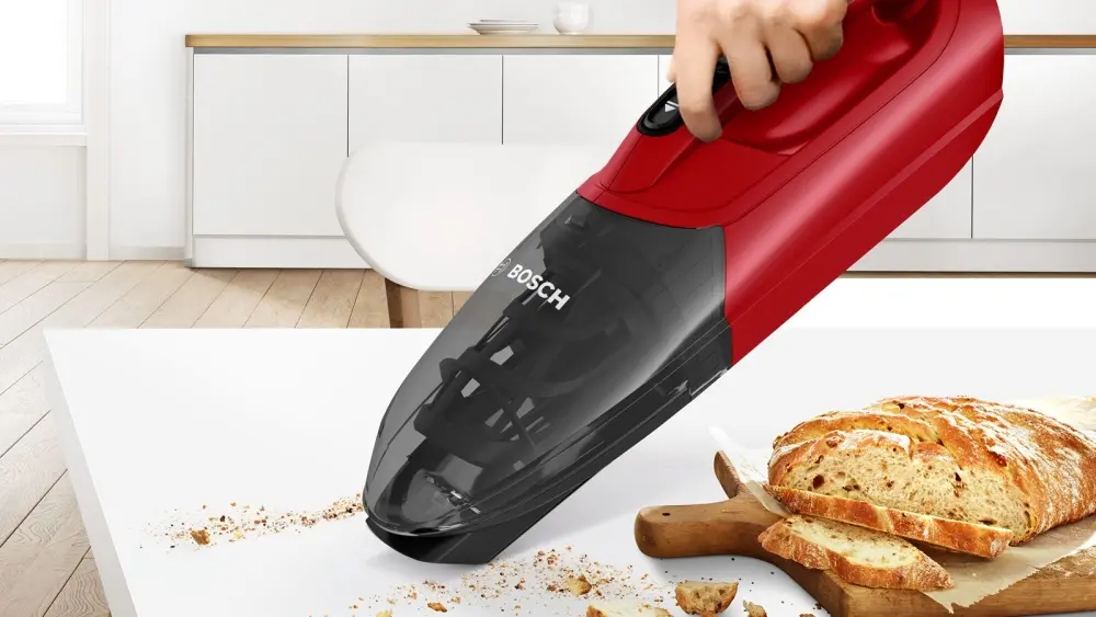 Прахосмукачка, Bosch BBHF214R, Cordless Handstick Vacuum Cleaner, 2 in 1 Readyy'y, Series 2, 14.4V, Red - image 4