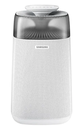 Пречиствател на въздух, Samsung AX40R3030WM/EU, Air purifier with multilayer filtration system - washable pre filter, activated carbon deodorization & HEPA filter, 40m2, Air quality indicator in 4 colors, Noise level 48 dBA, Power consumption 40 W