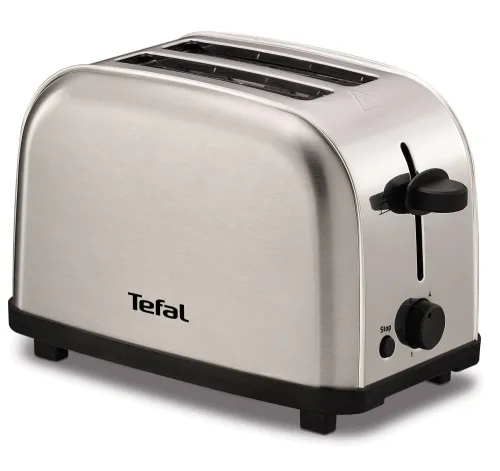 Тостер, Tefal TT330D30, Ultra mini, Toaster, 700W, 2 Hole, 6 Stage thermostat, Stainless steel