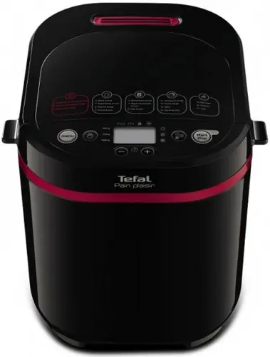 Αρτοπαρασκευαστής, Tefal PF220838, Pain Plaisir, Breadmaker, 1 kg, 17 προγράμματα, μαύρος - 2