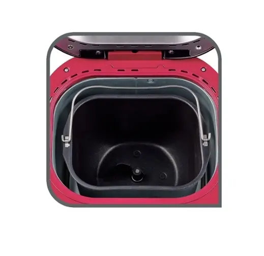 Mașină de făcut pâine, Tefal PF220838, Pain Plaisir, Breadmaker, 1 kg, 17 programe, neagră - image 2