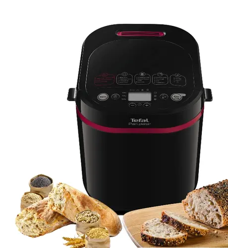 Αρτοπαρασκευαστής, Tefal PF220838, Pain Plaisir, Breadmaker, 1 kg, 17 προγράμματα, μαύρος - 6