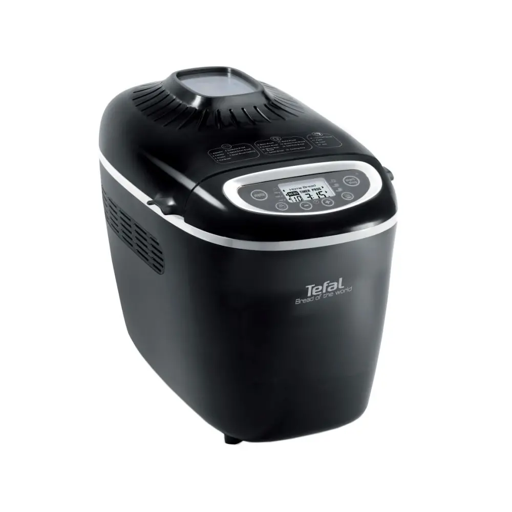 Αρτοπαρασκευαστής, Tefal PF611838, Bread Maker, 1600W, Φορτίο 750/1000/1500 g, 19 Προγράμματα, 3 Επίπεδα ψησίματος, μαύρο - image 1