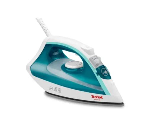 Ютия, Tefal FV1710E0, Virtuo white & geen, 1800W - 0-20g/min - shot 80g/min - PTFE soleplate - water tank 200 ml - cord length 1,9 m