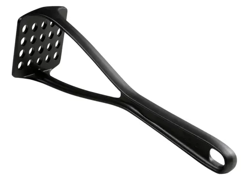 Pasator de cartofi, Tefal 2744712, Bienvenue, ustensilă de bucătărie, până la 220°C, compatibil cu mașina de spălat vase, negru - 1