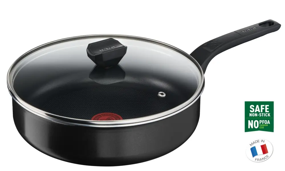 Tigaie, Tefal B5673253, Simply Clean Tigaie adâncă 24 + capac