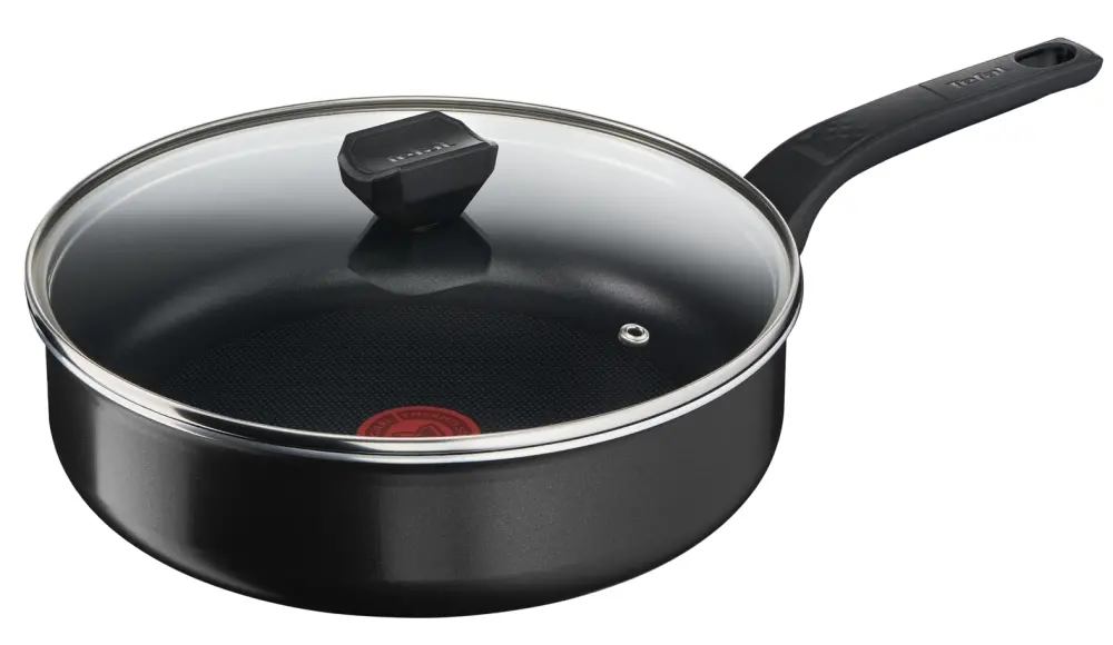 Τηγάνι, Tefal B5673253, Simply Clean Βαθύ τηγάνι 24 + καπάκι - image 1