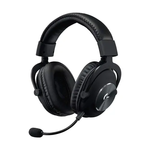 Căști, Logitech PRO X Headset, PRO-G 50 mm Drivers, 7.1 DTS Headphone:X 2.0 Surround, perne de urechi Memory Foam din piele/plasă, microfon Blue - 1