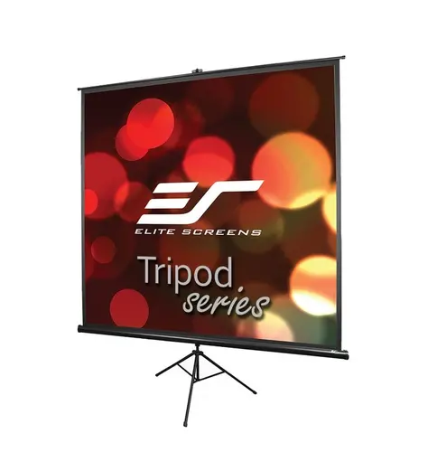 Οθόνη προβολής, Elite Screen T100UWV1 Τρίποδο, 100" (4:3), 203.2 x 152.4 cm, Μαύρο - 1