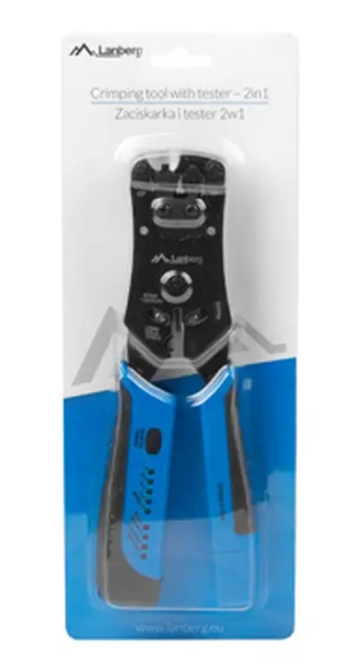 Инструмент, Lanberg crimping tool for RJ45, RJ12, RJ11 + cable tester - image 3