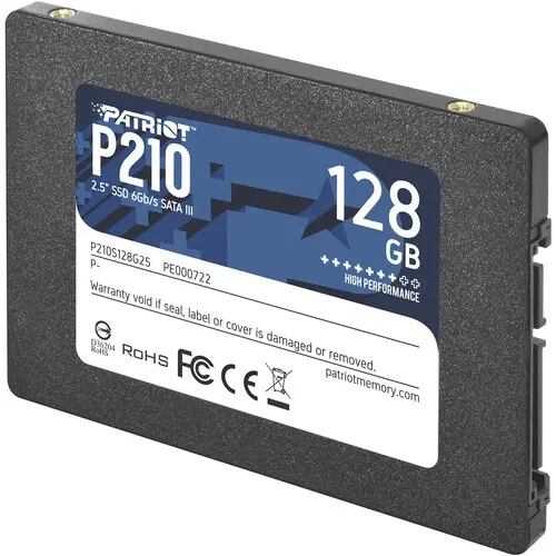 Σκληρός δίσκος, Patriot P210 128GB SATA3 2.5 - image 1
