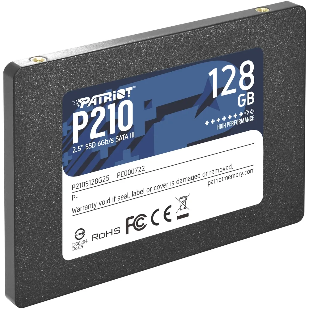 Твърд диск, Patriot P210 128GB SATA3 2.5 - image 2