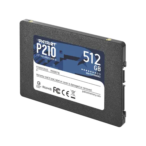 Hard disk, Patriot P210 512GB SATA3 2.5 - 2