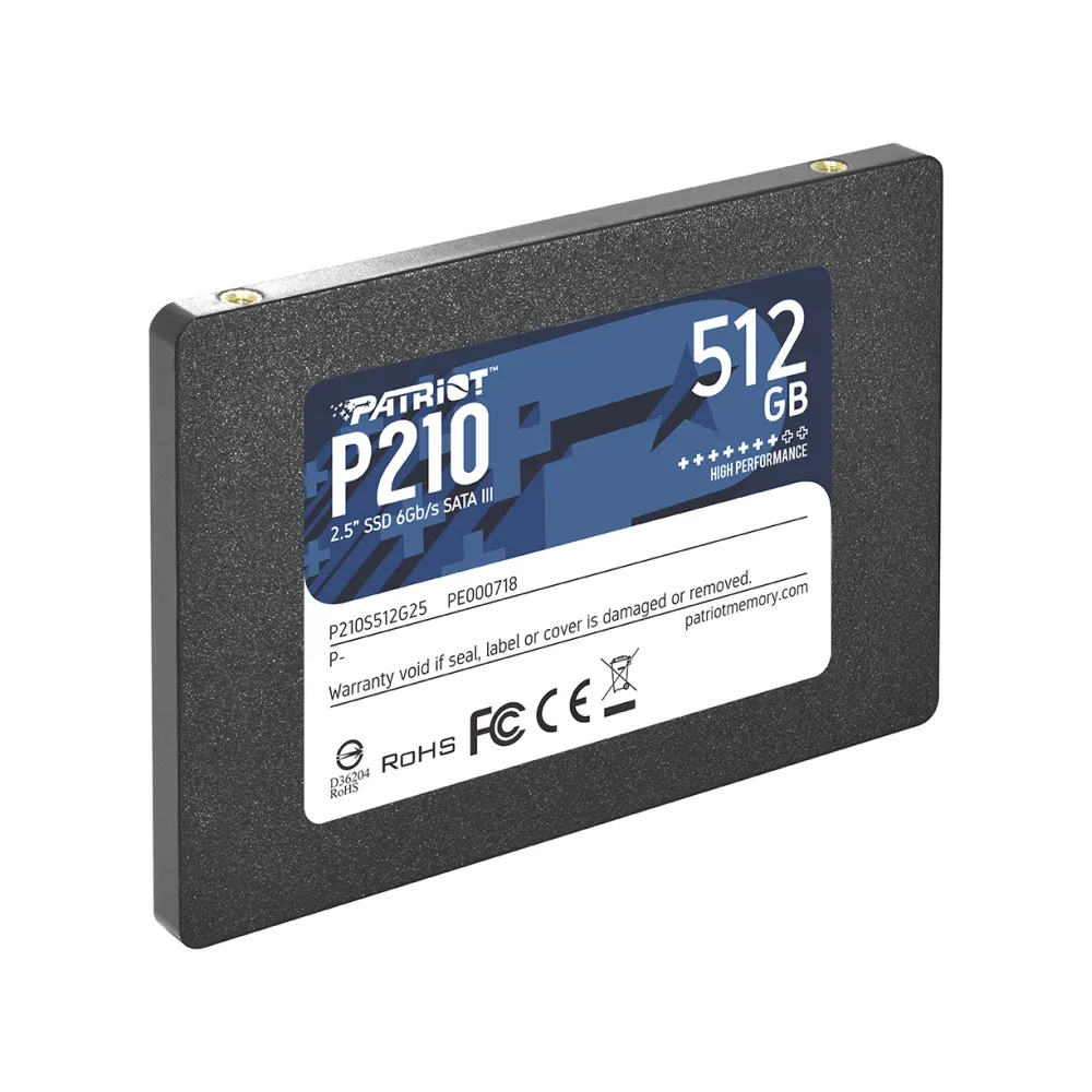 Твърд диск, Patriot P210 512GB SATA3 2.5 - image 2