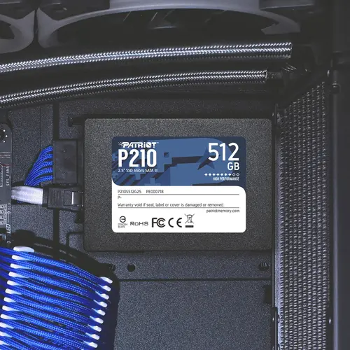 Твърд диск, Patriot P210 512GB SATA3 2.5 - image 3