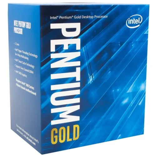 Процесор, Intel CPU Desktop Pentium G6400 (4.0GHz, 4MB, LGA1200) box - image 1