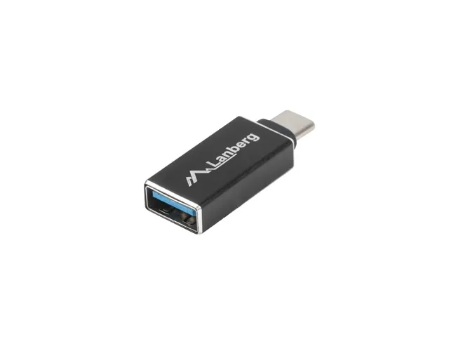 Адаптер, Lanberg adapter USB type-c 3.1 (m) -> USB type-A (f) - image 1