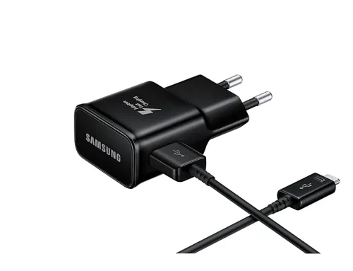 Адаптер, Samsung Travel Adapter 5V 2A Fast Charging , Detachable cable, USB-C, Black - image 4