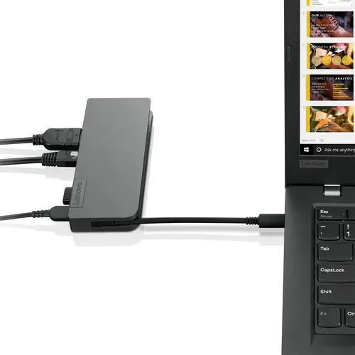 Адаптер, Lenovo Powered USB-C TRAVEL HUB - image 3