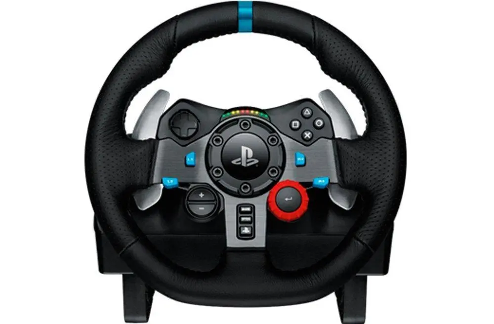 Volan, Logitech G29 Driving Force Racing Wheel, PlayStation 4, PlayStation 3, PC, rotație 900°, Dual Motor Force Feedback, pedale reglabile, piele - image 1