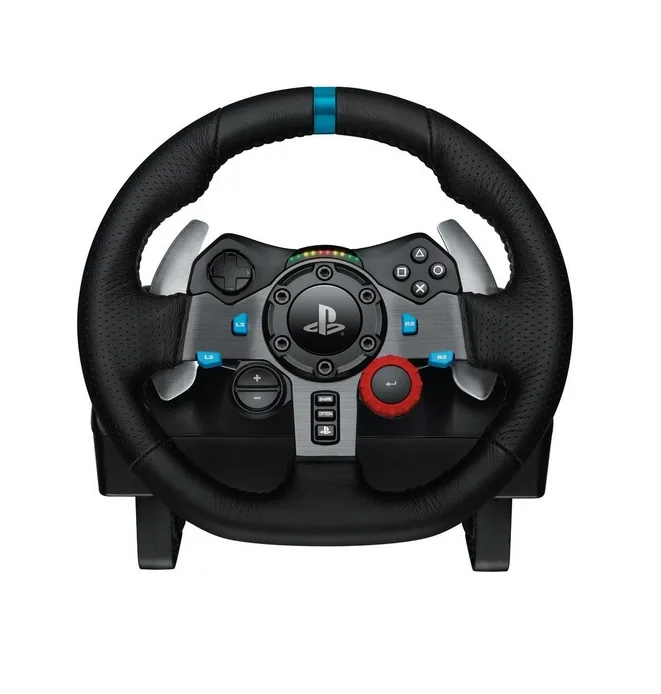 Волан, Logitech G29 Driving Force Racing Wheel, PlayStation 4, PlayStation 3, PC, 900° Rotation, Dual Motor Force Feedback, Adjustable Pedals, Leather - image 2