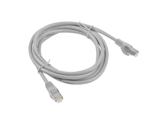 Кабел, Lanberg patch cord CAT.6 FTP 3m, grey - image 1