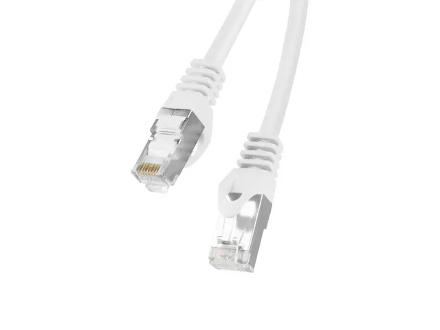 Кабел, Lanberg patch cord CAT.6 FTP 3m, white