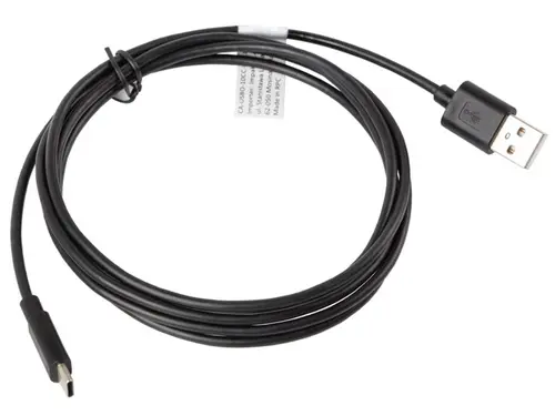 Кабел, Lanberg USB-C(M) ->  USB-A (M) 2.0 cable 1.8m, black - image 1