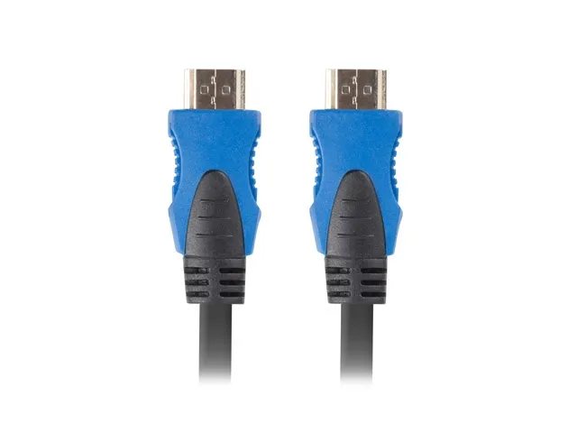 Кабел, Lanberg HDMI M/M V2.0 cable 4K 0.5m CU, black - image 1