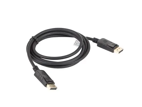 Кабел, Lanberg display port M/M cable 1.8m 4K, black - image 1