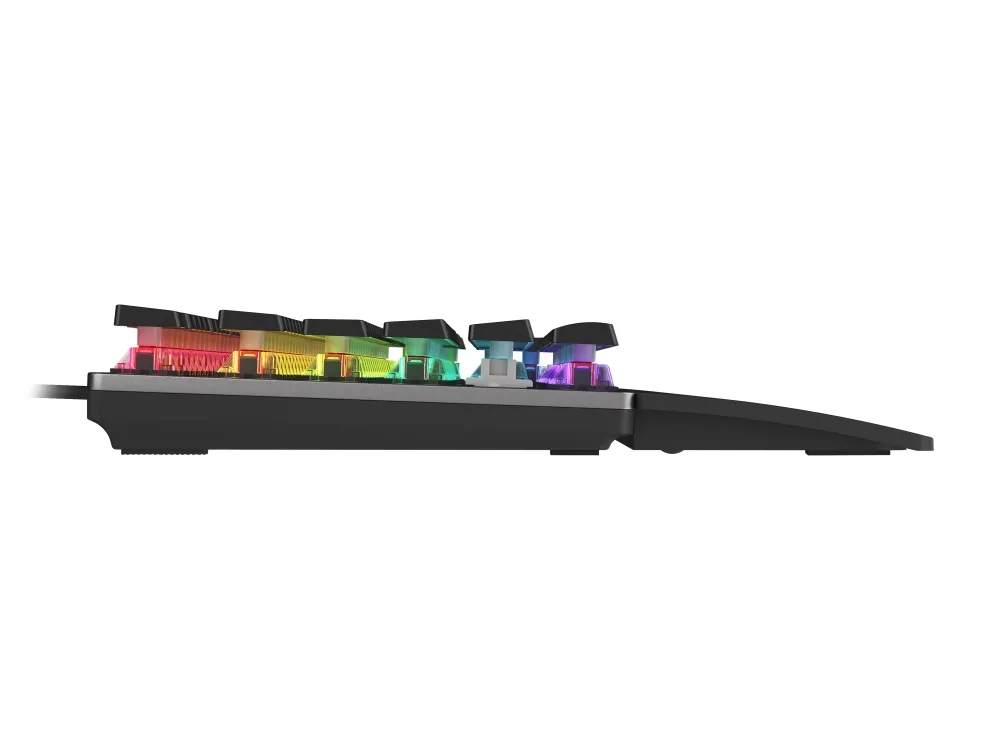 Клавиатура, Genesis Mechanical Gaming Keyboard Thor 400 RGB Backlight Red Switch US Layout Software - image 7
