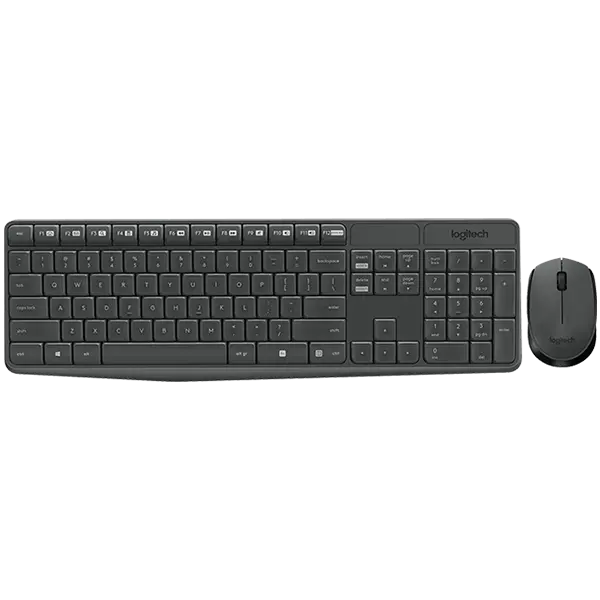 Комплект, Logitech MK235 Wireless Keyboard and Mouse Combo