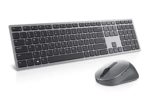 Комплект, Dell Premier Multi-Device Wireless Keyboard and Mouse - KM7321W
