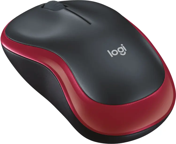 Ποντίκι, Logitech ασύρματο ποντίκι M185 κόκκινο - image 1