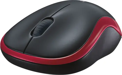 Мишка, Logitech Wireless Mouse M185 Red - image 3