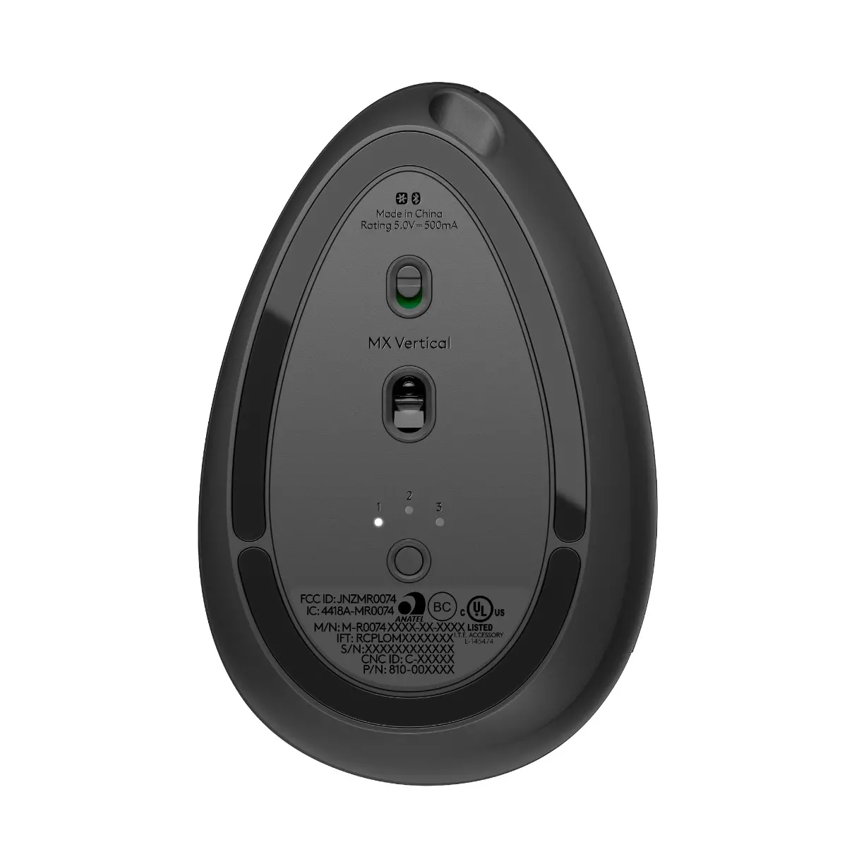 Mouse, Logitech MX Vertical Advanced Ergonomic Mouse - Graphite - image 3