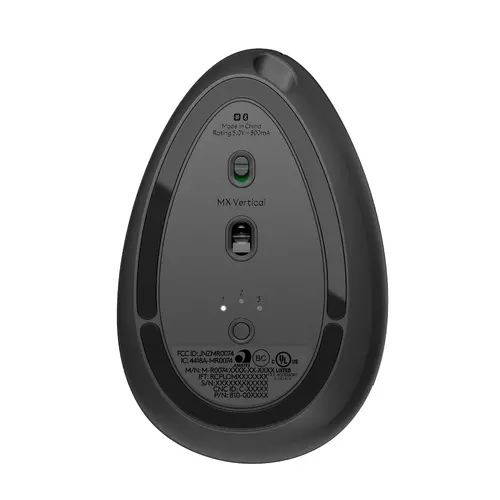Mouse, Logitech MX Vertical Advanced Ergonomic Mouse - Graphite - 4
