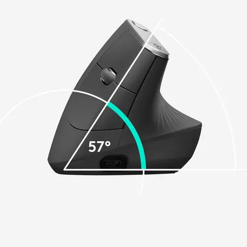 Ποντίκι, Logitech MX Vertical Advanced Ergonomic Mouse - Graphite - 5